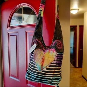 Bohemiam Multicolored Women's Shoulder Bag